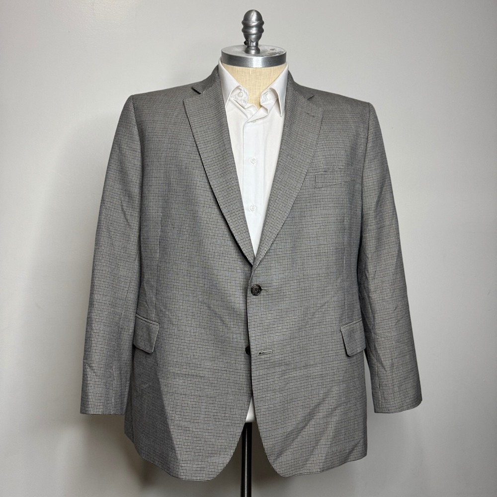 Stafford Tailored Culture Classic Fit Year‎ Round Sport Coat Blazer Mens 50R